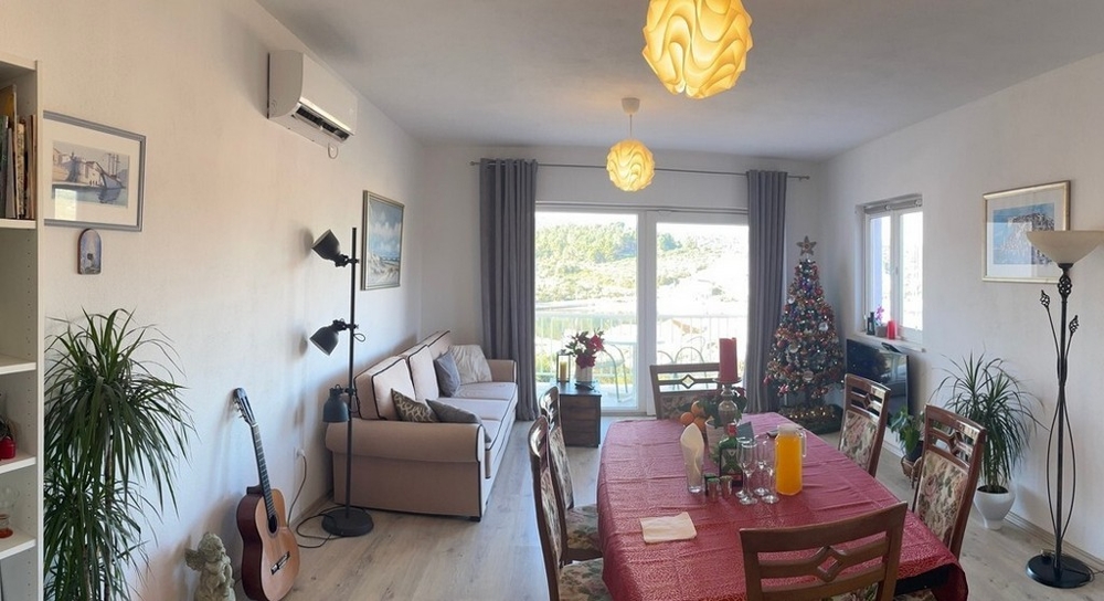 Wohnzimmer der Immobilie A3805 auf der Insel Korcula.