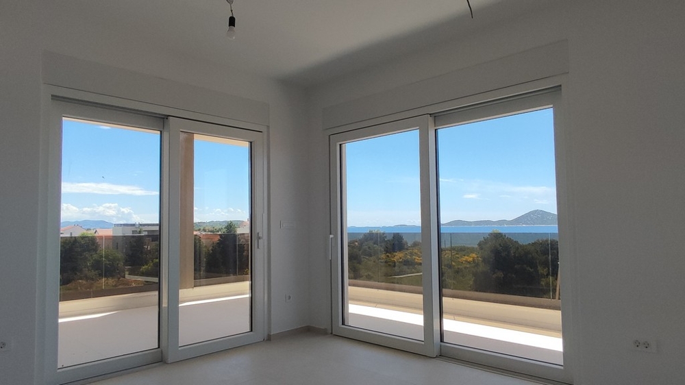 Meerblick vom Obergeschoss der Immobilie A3825.