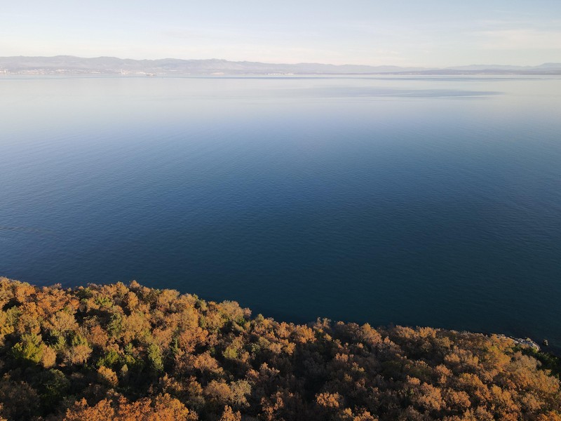 Meerblick über die Adriaküste