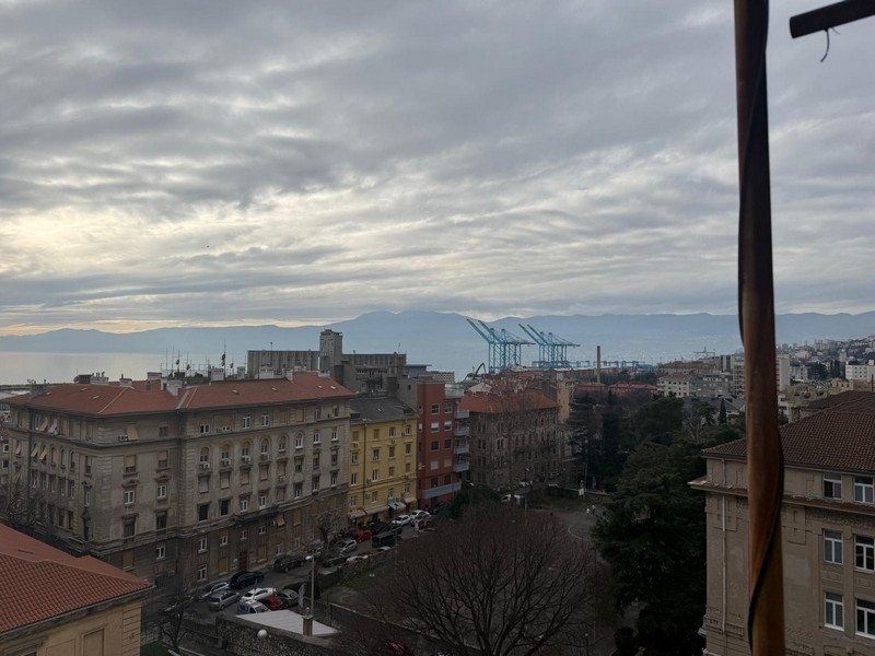 Meerblick vom Balkon der Immobilie A3855 in Kroatien - Panorama Scouting.