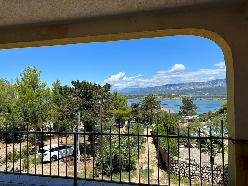 Meerblick der Wohnung A3860 in Kroatien - Panorama Scouting.