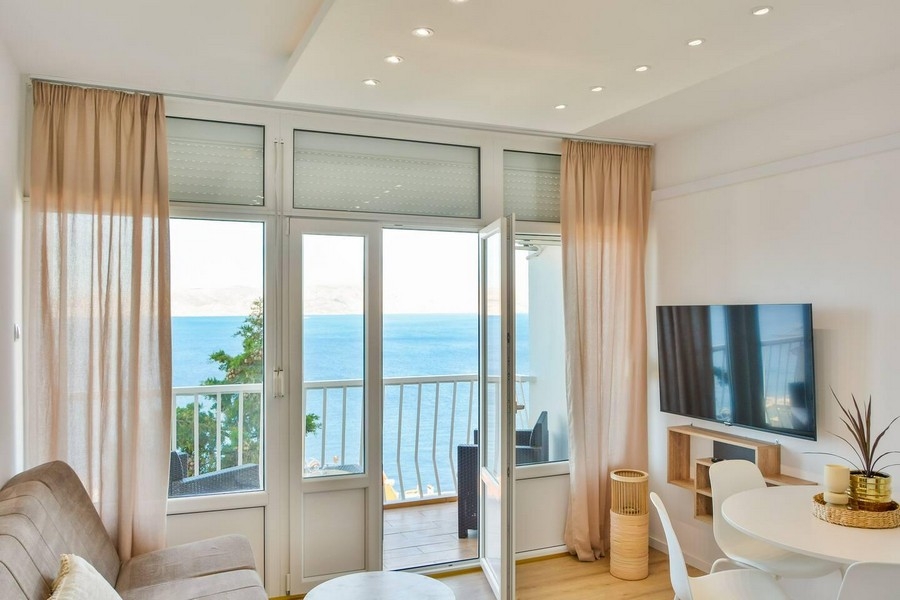 Wohnung mit Meerblick in Senj, Kvarner Bucht.