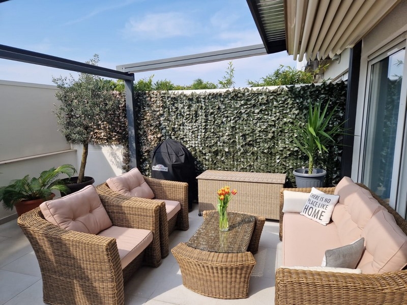 Gemütliche Terrasse des Angebots A3901 in Zadar, Dalmatien.