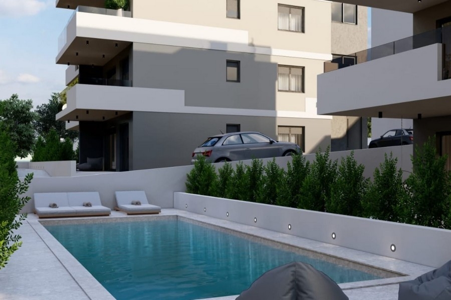 Wohnungen mit Pool A3920 auf Ciovo in Dalmatien.