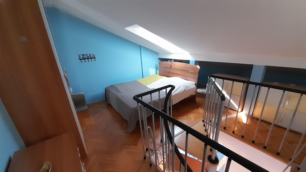 Weiteres Schlafzimmer im Dachgeschoss mit Galeriecharakter