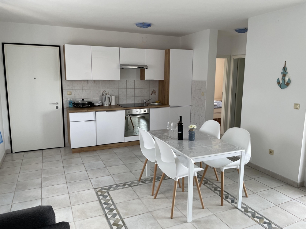 Küche und Essbereich in offener Gestaltung