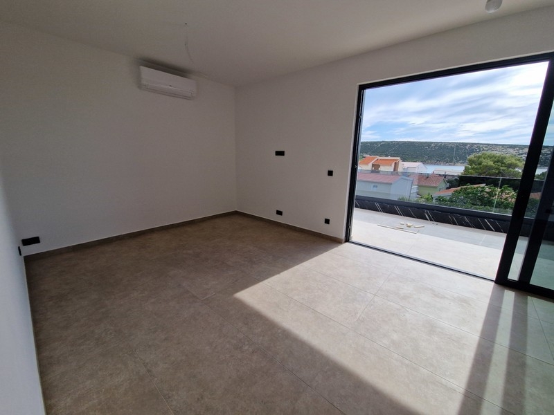 Schlafzimmer in moderner Neubauwohnung