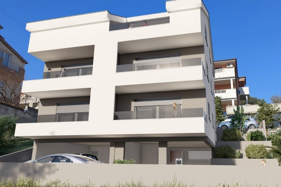 Penthouse Neubau in ruhiger Lage auf Ciovo