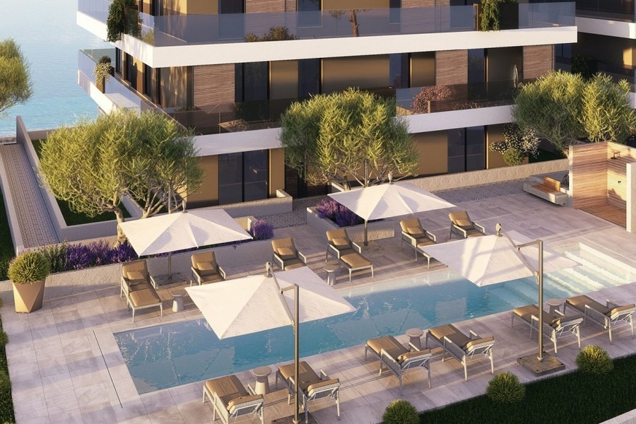 Apartments mit Meerblick Ciovo Dalmatien