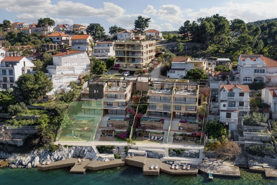 Luxuswohnungen direkt am Meer in Dalmatien