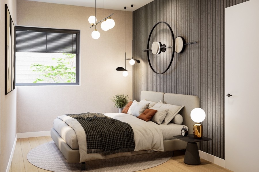 Schlafzimmer Penthousewohnung Ciovo