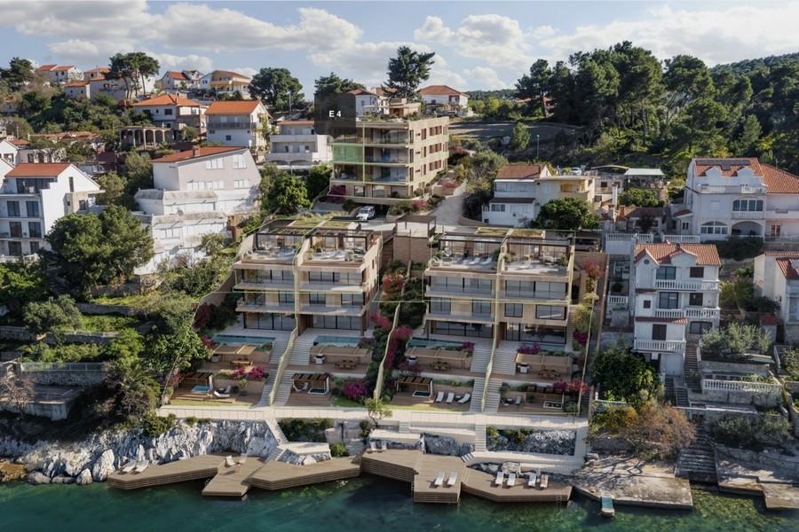 Neubauwohnungen mit Meerblick auf der Insel Ciovo