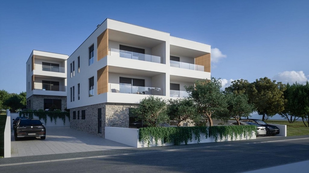 Zeitgemäßes Mehrfamilienhaus mit Wohnungen in Dalmatien