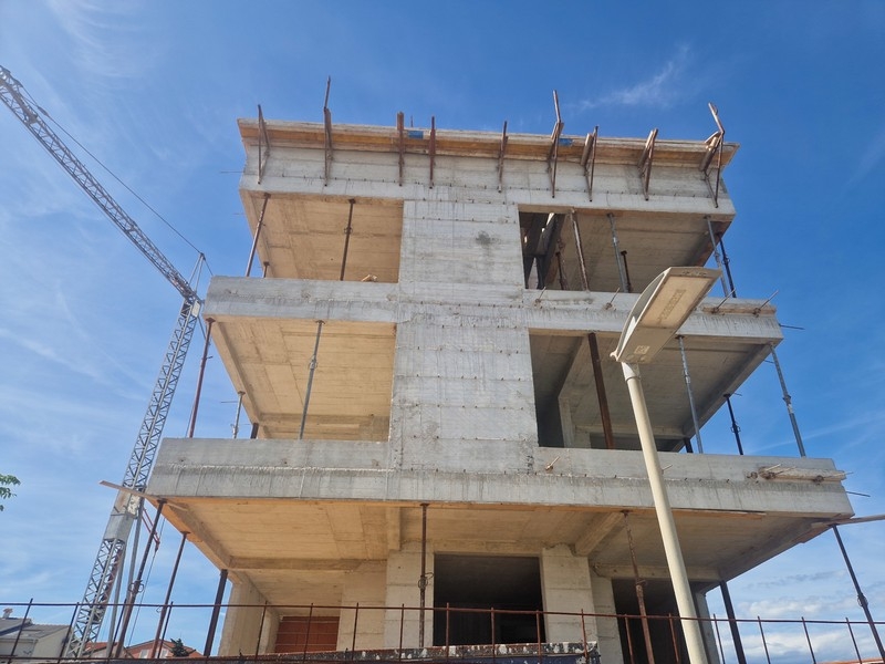 Neubauprojekt mit Meerblick in Povljana