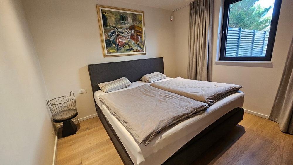Zweites Schlafzimmer mit Doppelbett