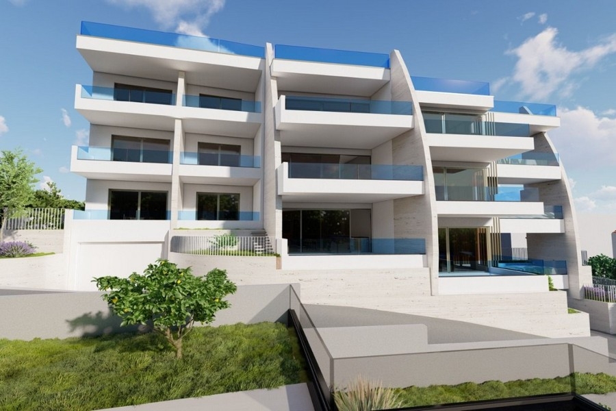 Neubau Wohngebäude mit Apartments in Primosten Kroatien
