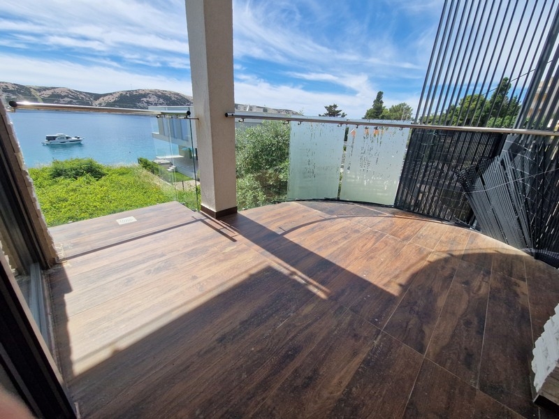 Balkon mit Blick auf das Meer