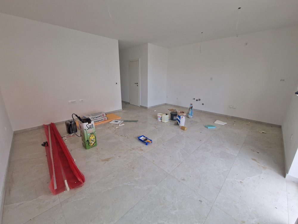 Wohnraum der Neubauwohnung
