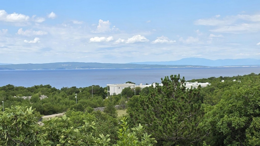 Meerblick auf die Kvarner Bucht in Kroatien