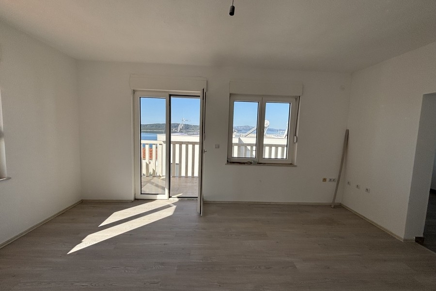 Meerblick von der Wohnung in Kroatien