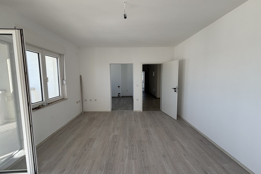 Schlafzimmer der Etagenwohnung