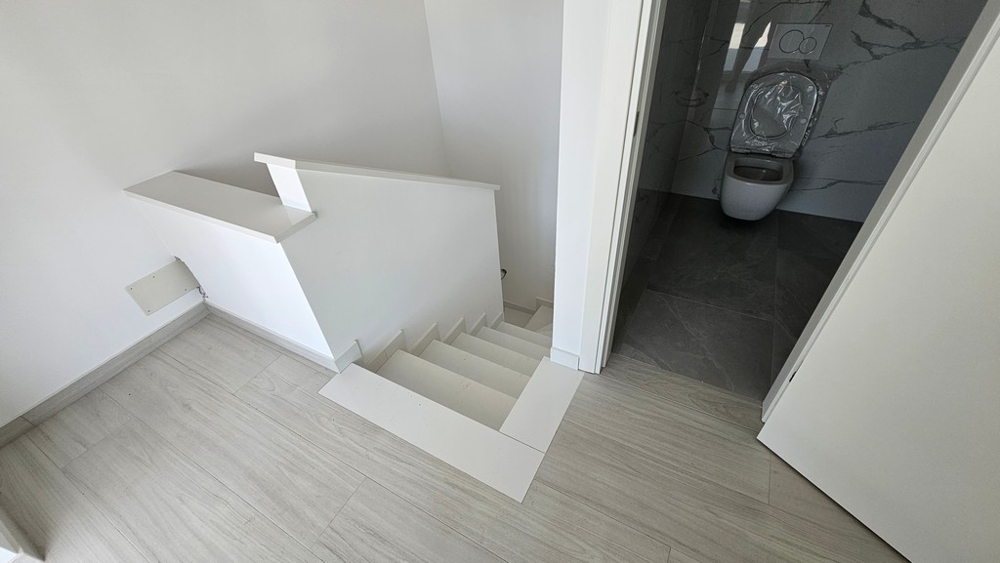 WC-Bereich im Penthouse