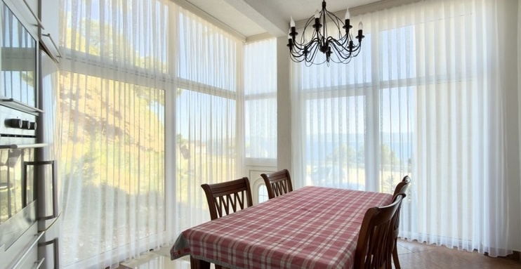 Wohnbereich mit Ausblick, Wohnung in Kroatien