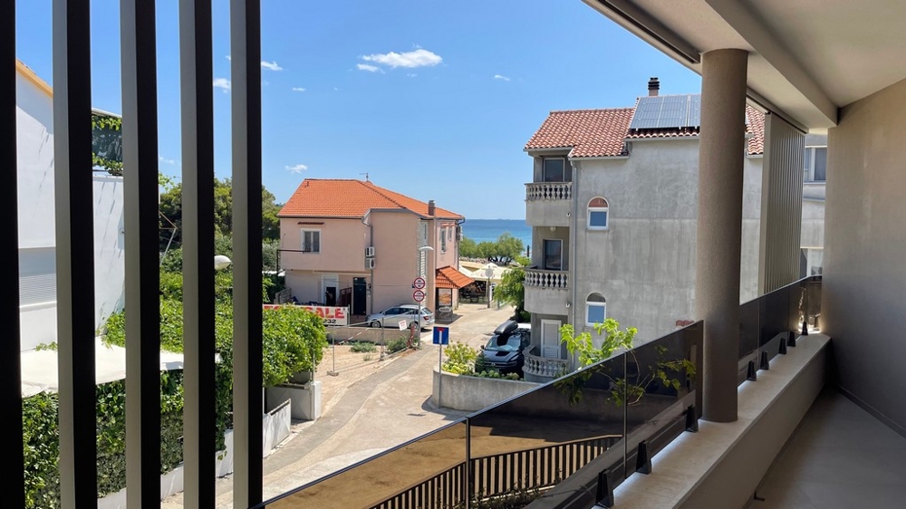 Blick von der Terrasse Richtung Meer