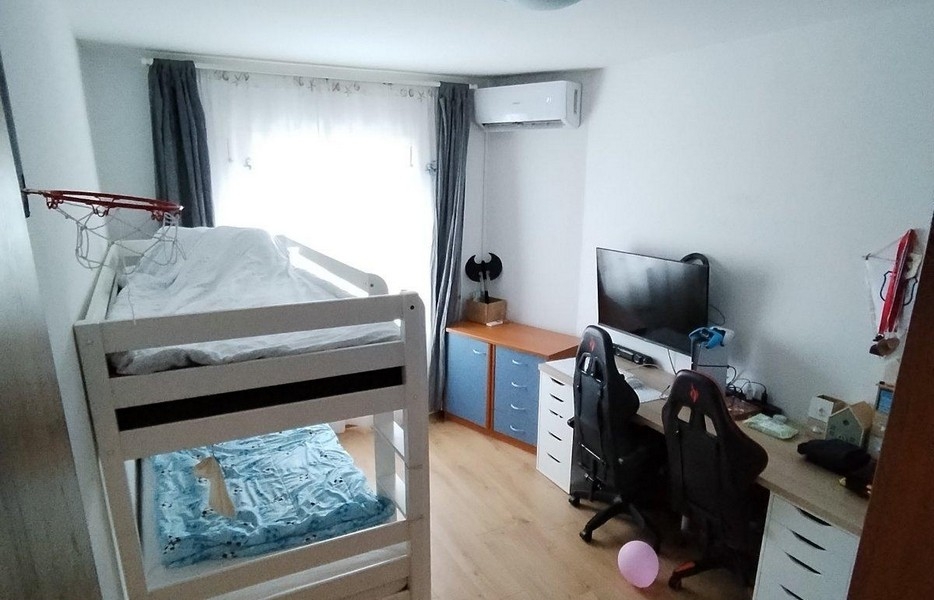 Zweites Schlafzimmer mit Hochbett
