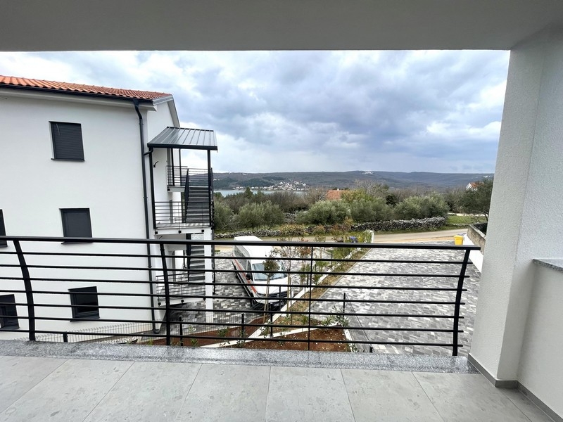 Blick von der Terrasse über die Nachbarschaft