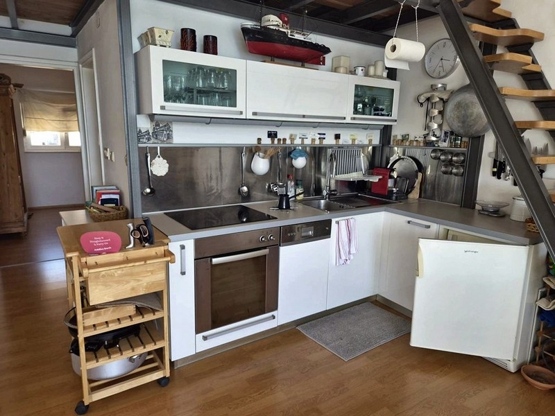 Einbauküche der Wohnung in Tisno