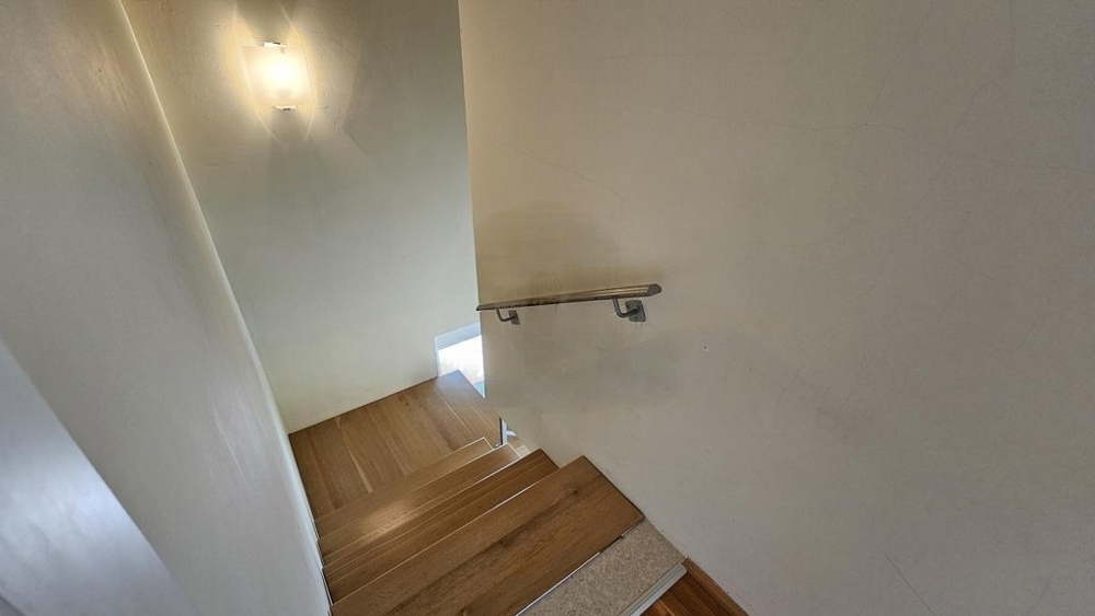 Treppe ins Dachgeschoss