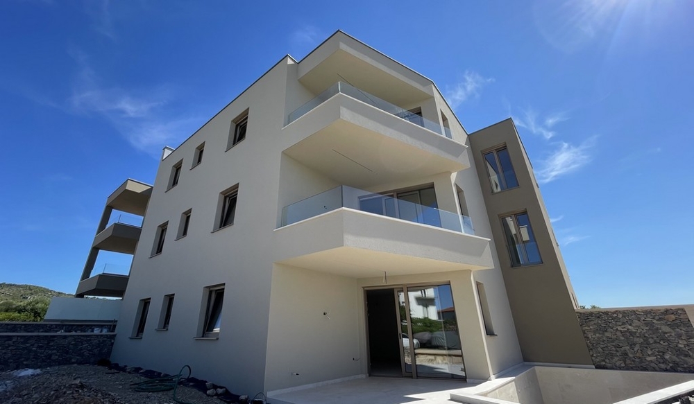 Außenansicht des neuen Wohngebäudes