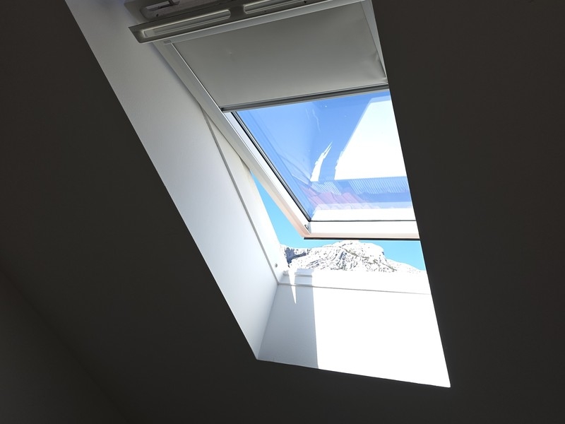 Dachfenster im Schlafzimmer