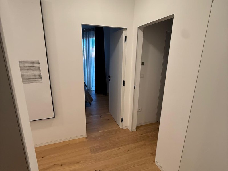 Flur mit Zugang zu den Zimmern
