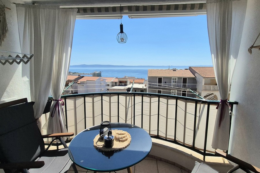 Wohnung mit Meerblick in Makarska