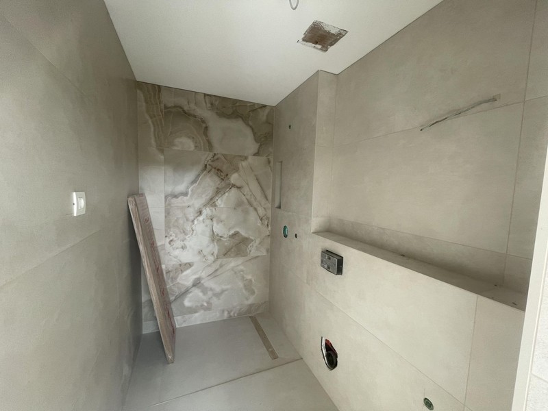 Badezimmer im Ausbau