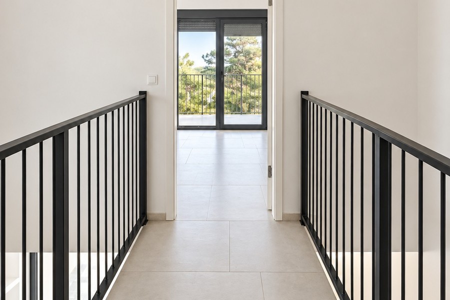 Galerie im Obergeschoss