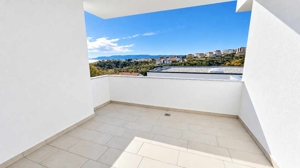 Loggia mit Ausblick