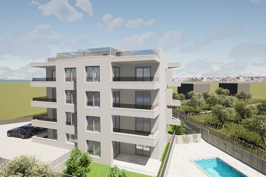 Neubauwohnung mit Südterrasse auf der Insel Ciovo