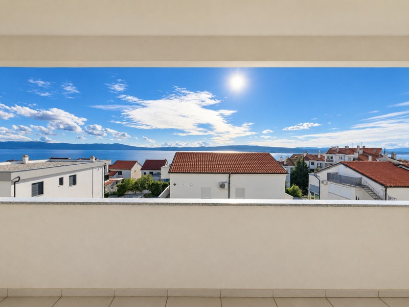 Maisonettewohnung mit Meerblick in Crikvenica